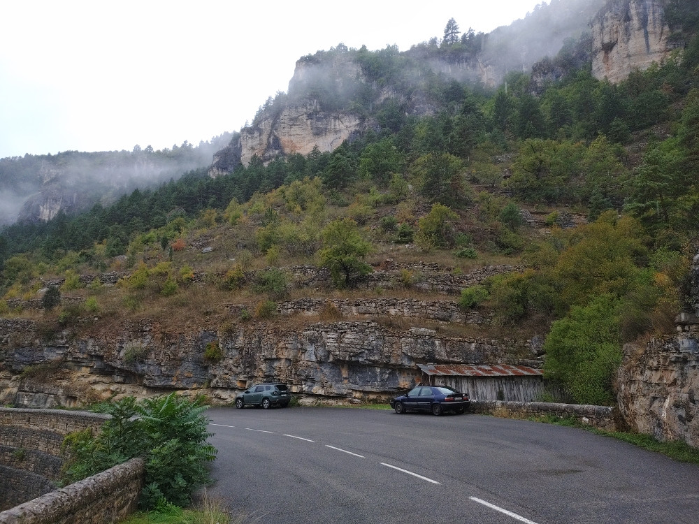 Mon lundi dans les travers des gorges du Tarn ...